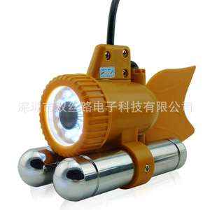 Underwater Fishing <b>Camera</b> 600TVL <b>Wired</b> Portable For Sea River Ice Fishing With Visual Display 0.6m-73m Depth Range Orange Color - Product Image 2