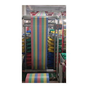 Rotolo tubolare del <span class=keywords><strong>sacco</strong></span> del foglio tessuto Pp bianco trasparente trasparente personalizzato della cina - Product Image 1