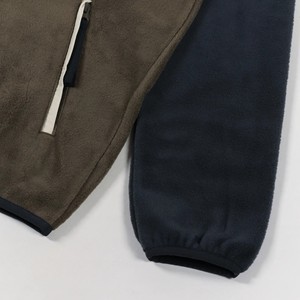 Lussuosa ciotola posteriore personalizzata con Zip intera <span class=keywords><strong>giacca</strong></span> in pile resistente Unisex comoda <span class=keywords><strong>giacca</strong></span> in pile in micropile leggero - Product Image 6