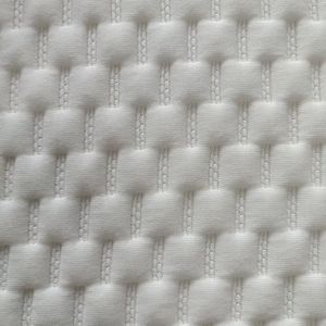 니트 100% 폴리에스터 자카드 에어 레이어 니트 매트리스 원단 420GSM - Product Image 1