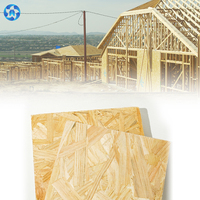 TOPOCEAN 1250*2500 8-25mm Forte Force de maintien des ongles Orienté Strand Board Osb Board 20mm pour la construction