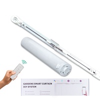 Moteur de rideau de jardin, télécommande, module de rideau Tuya, moteur d'entraînement électrique, rail de rideau intelligent, utilisation à domicile, à l'hôtel et au bureau