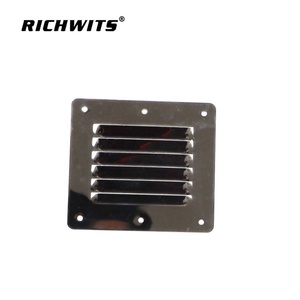 Quincaillerie marine évents de cabine de bateau couvercle de grille de persienne persienne de Ventilation couvercle de grille d'aération estampillé en acier inoxydable 316 - Product Image 1