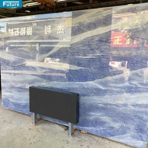 Losa de Mármol <span class=keywords><strong>Azul</strong></span> Patagonia Brasileño de Lujo <span class=keywords><strong>Pandora</strong></span> para Encimeras de Baño, Muebles para el Hogar, Paneles de Pared, Decoración de Interiores, Azulejos para Pisos - Product Image 2