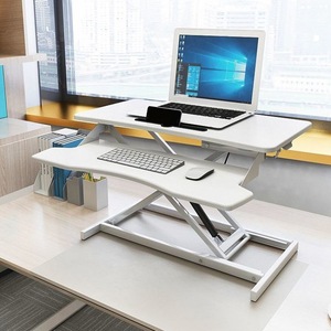 Standing <b>Desk</b> Height Adjustable Metal Office Workstation Ergonomic Computer <b>Desk</b> Top Mount - Product Image 1