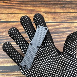 Couteau Pliant Avant Compact Premium à Lame D2 Haute Dureté, Manche en Aluminium, Couteau de Poche EDC Idéal pour le Camping et la Randonnée - Product Image 5