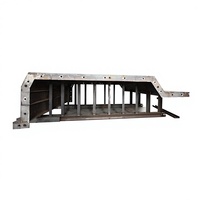 Coffrage en acier à poutres en T moderne et personnalisé, haute résistance et conception réutilisable pour la construction de ponts et de bâtiments