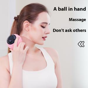 <span class=keywords><strong>Mini</strong></span> bola vibradora de gimnasio de mano inalámbrica de alta calidad, Bola de masaje de manos para ejercicio corporal personalizada de fábrica, masajeador Facial Manual - Product Image 2