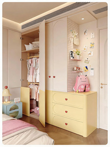 <span class=keywords><strong>Armadio</strong></span> Moderno in MDF con Ante <span class=keywords><strong>Scorrevoli</strong></span> e Ampia Capacità, Organizzazione Multi-Scomparto per Soggiorno e Casa - Product Image 3