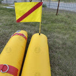 Flotteur de surface de plongée personnalisé en usine, bouée gonflable de sécurité pour plongeur, équipement de pêche sous-marine - Product Image 4