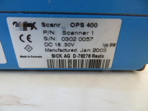 PLC lập trình điều khiển máy quét <span class=keywords><strong>Ops</strong></span> 400 Máy quét 1 như trên ảnh - Product Image 2