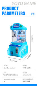 Máquina recreativa <span class=keywords><strong>arcade</strong></span> de grúa de mesa mini colorida operada con monedas, 1 año de garantía de fábrica, venta al por mayor, soporte <span class=keywords><strong>en</strong></span> inglés para máquinas de grúa de dulces - Product Image 6