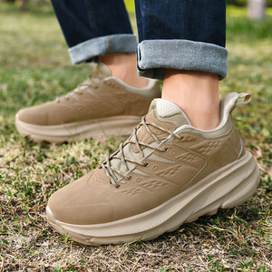 Chaussures de course décontractées pour hommes, tendance, pour l'extérieur, avec semelle intérieure en EVA, en maille, grandes tailles, à lacets, nouvelle collection - Product Image 4