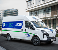 Fourgon utilitaire électrique Hudson EBOLD certifié UE, super grand volume (12 mètres cubes), batterie CATL, autonomie de 518 km, COC, Europe
