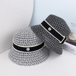 إرسال استفسار الحصول على كتالوج مصمم الكلاسيكية رسالة <span class=keywords><strong>M</strong></span> محبوك قبعة في الهواء الطلق تنفس المرأة أزياء الشاطئ Sombreros للسفر - Product Image 3