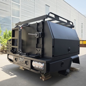 Bandeja y Toldo de Aleación de <span class=keywords><strong>Aluminio</strong></span> para Camioneta con Guardabarros y Caja de Herramientas para Escalera, Material Duradero - Product Image 5
