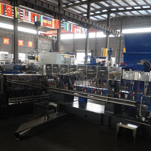 110L trộn nội bộ tạo hạt đùn máy + Hai giai đoạn duy nhất vít đùn + Vòng nước pelletizing máy - Product Image 4