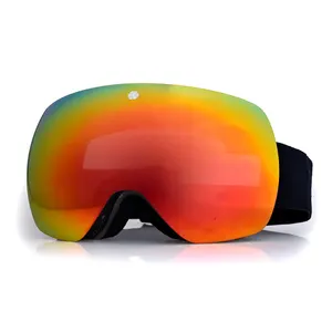 Polarized snow goggles magnetic lens system uv resistance Downhill ski eyewear snowmobile