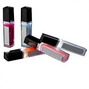 Big <b>Sand</b> LED Lip Gloss 9ml with Screw Cap Plastic Material Customizable <b>Color</b> & OEM Options Cosmetic - Product Image 1
