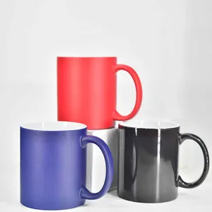 USA Warehouse Stocked 11oz Personalized Straight Sublimation Ceramic Coffee Mug With Handle