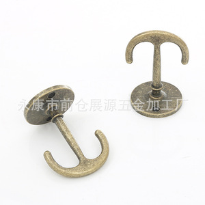 Retro Style Imitation Brass Hook <b>Wall</b> Mounted Robe Hook For Bathroom Bedroom Furniture Hardware Accessory - Product Image 3