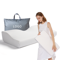 Oreillers de sommeil ergonomiques pour le cou, soutien cervical orthopédique, mousse à mémoire de forme, oreillers de sommeil cervicaux pour le lit