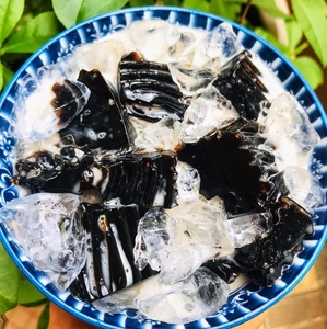 <b>Dried</b> Mesona Chinensis Black <b>Grass</b> Jelly Powder for Quick Homemade <b>Grass</b> Jelly Dessert Refreshing Topping for Fruit Tea and Milk - Product Image 1