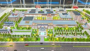 1:25 Độ chính xác cao kiến trúc hiện đại mô hình quy mô nhà máy thiết kế 3D cắt laser tùy chỉnh mô hình thu nhỏ để hiển thị - Product Image 2