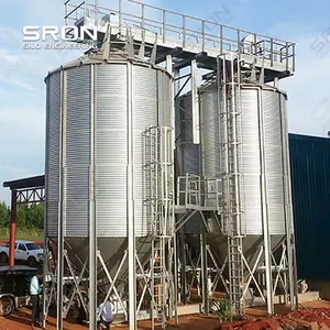 Good Price Cost Wheat Corn Maize Stainless Steel Grain Storage Silo