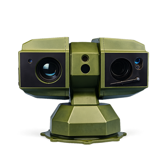 100MM Thermal Imaging Multi-Spectrum PTZ Camera Anti Drone Intelligent Aircraft Recognition Auto-tracking 3KM Laser SDK