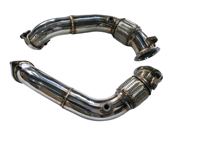 Pièces d'échappement, downpipe pour BMW N63 S63 pour 08-13 4.4L V8 Turbo X5M X6M XDrive50i E70 E71
