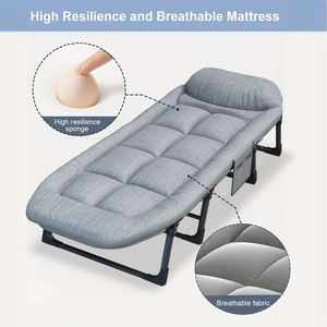 Letto a Scomparsa Singolo Pieghevole Salvaspazio Leggero Personalizzato con Materasso e Divano Letto <span class=keywords><strong>per</strong></span> Adulti - Product Image 2