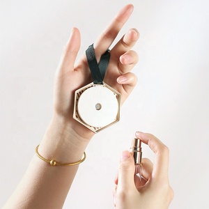 Aromatizante de Aire de Lujo para Autos, con Energía Solar, <span class=keywords><strong>Perfume</strong></span> Sólido Natural de Larga Duración, en Aleación de Aluminio, Aroma Naranja - Product Image 4