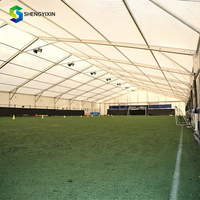 Carpa Deportiva Portátil de Aluminio Personalizada, Impermeable, Fácil de Montar, para Todas las Estaciones, para Gimnasios al Aire Libre, Canchas de Baloncesto, Eventos de Entrenamiento