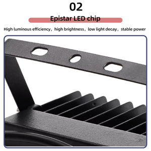 <span class=keywords><strong>Projecteur</strong></span> <span class=keywords><strong>LED</strong></span> extérieur en aluminium à haut lumen certifié CE SMD IP65 Paysage 10W-300W 6500K Garantie de 2 ans Jardin - Product Image 3