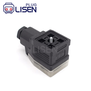Connecteur de vanne solénoïde à décharge de tension femelle à 3 broches LISEN 933022100 <span class=keywords><strong>GDME</strong></span> 3011 Noir - Product Image 5