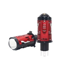 Ampoule de phare LED H4 Plug & Play Fisheye Bi-Projecteur avec solénoïde, faisceau Hi/Lo, pour voiture