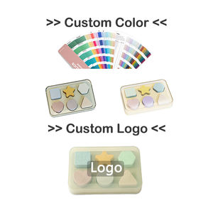 Nuovo Design Puzzle Educativo in Silicone per Bambini Giochi di Apprendimento Prescolare per Neonati e Bambini Piccoli Giocattoli Geometrici - Product Image 5