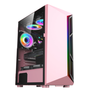 Bộ Làm Mát Atx Chất Lượng Cao Oem Vỏ Máy Tính Kính Cài Đặt Hoàn Toàn Cho Máy Tính <span class=keywords><strong>Cpu</strong></span> Chơi Game LED Bằng Nhựa Master - Product Image 5