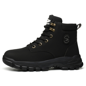 Scarpe Antinfortunistiche 679 in Pelle Scamosciata, Resistenti all'Olio, agli Acidi e agli Alcali, Antiperforazione, per Lavori Edili e Uso Quotidiano - Product Image 2