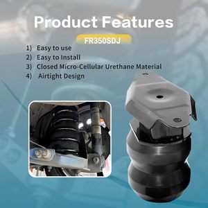 Kit Molle ad Aria Ausiliarie Posteriori FR350SDJ |   Adatto per Ford <span class=keywords><strong>F</strong></span>-350 Super Duty 2WD/4WD <span class=keywords><strong>SES</strong></span> 2017-2024, Tampone in Gomma Posteriore 1 Paio - Product Image 6