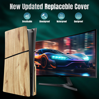 Façades de remplacement Cover Shell Front Back Panels Premium ABS Hard Case For PS5 Slim Disc Edition Console