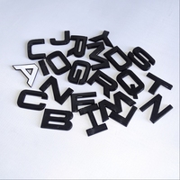 3D voiture capot et coffre Logo Auto Badge pièces lettres adhésives pour électrique RANGE ROVER décoration autocollants