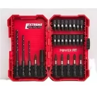 Juego de Herramientas Combinadas de Alta Calidad en Oferta, 26 Piezas, Juego de Taladro y Atornillador de Impacto Resistente