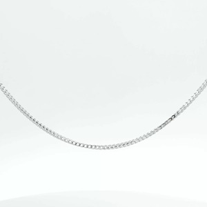 Radiant Dense Fishbone White Pt950 Reflective Necklet With Tight <b>Interlocked</b> Links For Formal Occasion Unisex Platinum Wear - Product Image 2