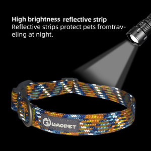<span class=keywords><strong>Collar</strong></span> de Perro de Lujo Ajustable, Reflectante, Ligero y Sólido, con Cintas de Nailon para Exteriores, Fabricación Directa de Fábrica, OEM/ODM Personalizado - Product Image 4