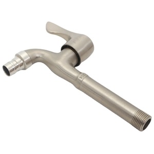 Zinc Alloy Single Handle Basin Faucet 4 Point Deck Mounted Modern Style For Balcony Bathroom <b>Mop</b> Sink - Product Image 5