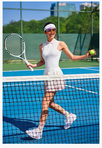 Women Pleated Tennis Skirt High Quality Athletic Culottes High Waisted Golf <strong>Skorts</strong> with Pockets Workout <strong>Running</strong> Skirts - Product Image 6