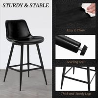 Vente directe d'usine, chaise de bar haut de gamme pour hôtel, mobilier de café de luxe, chaise de bar haute en métal doré, cuir et tissu