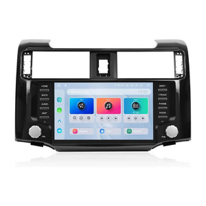 Lecteur multimédia de voiture Unité principale stéréo de voiture 10pouces Radio Android 8+256G Carplay Screen pour Tacoma 2015+ - Product Image 1